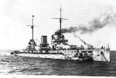 Goben (Turkish name Yavuz) during World War I