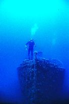 Under water picture of Lundy, Y. Fehmi Senok